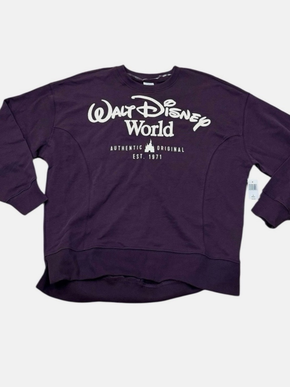 Disney Walt Disney World Purple Crewneck Sweatshirt